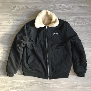Palace Reverso Sherpa Jacket Sz S 